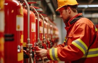 نظام إنذار حريق تقليدي